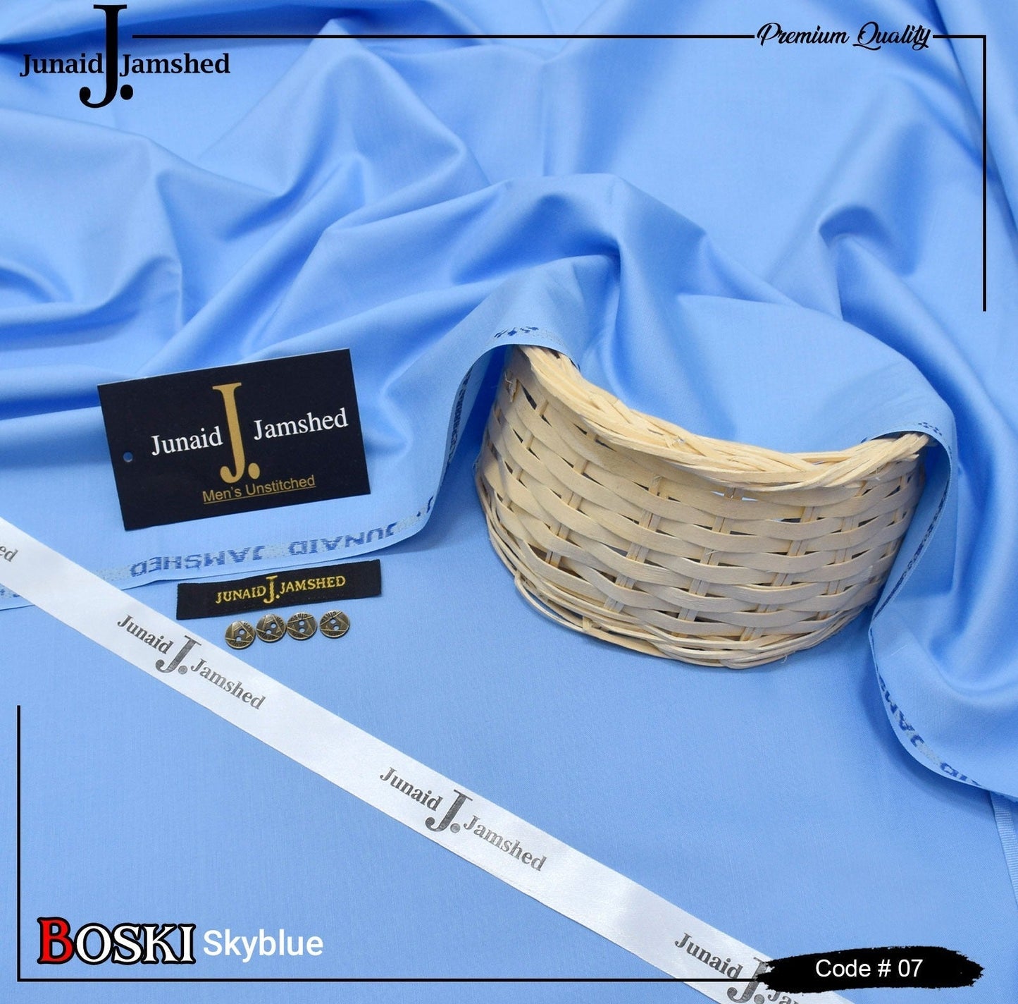 J. Junaid Jamshed Skyblue